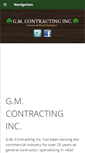 Mobile Screenshot of gmcontractinginc.net